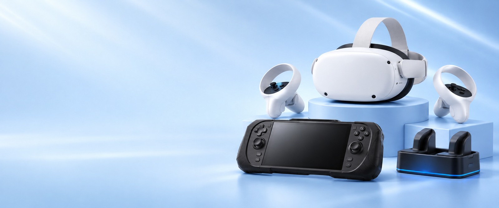 VR and handheld gaming accessories
