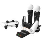 4 in 1 Charging Dock for PS5 & Move Controller - Image 8