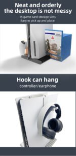 Multi-functional Cooling Stand for PS5 Console - Image 17