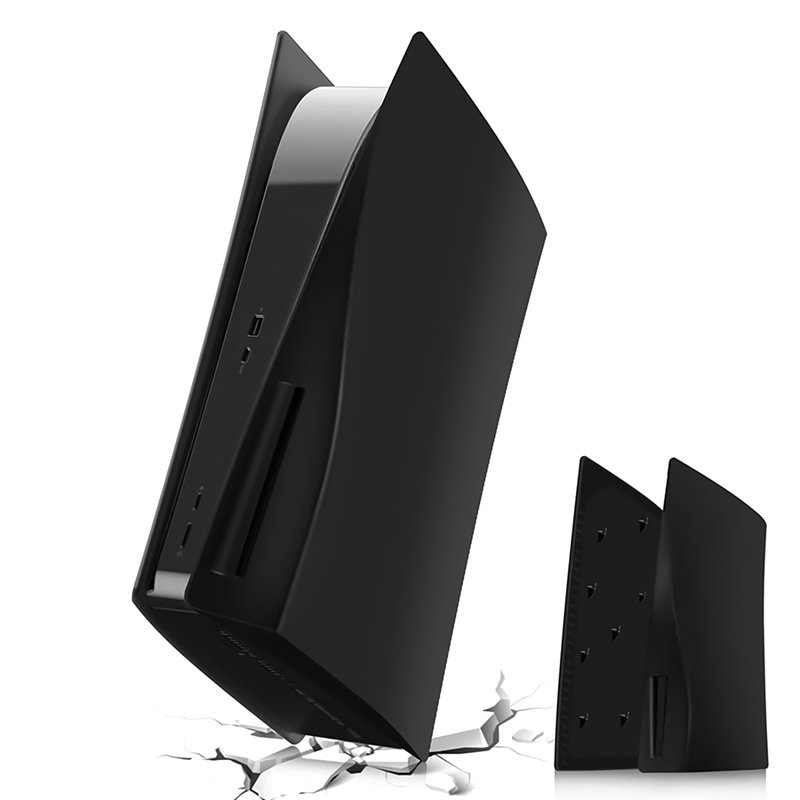 HBP-385-Black (1) Replacement Case for PS5 Optical Drive Console - Image 1
