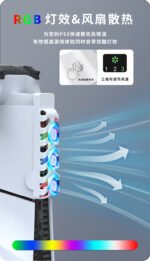 RGB Cooling & Charging Set for PS5 Slim Console - Image 8