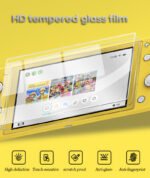 Silicone Case & Tempered Glass Screen Protector Set for Nintendo Switch Lite - Image 12