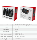 Horizontal 4 in 1 Charging Dock for Nintendo Switch 2 Joy-Con - Image 15