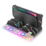 LED Charging Dock with Game Card Storage for Nintendo Switch 2 - Image 2