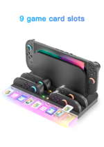 LED Charging Dock with Game Card Storage for Nintendo Switch 2 - Image 13