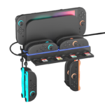 Wall-Mount 4 in 1 Charging Station for Nintendo Switch 2 Joy-Con - Image 3