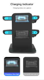 4 in 1 Charging Dock for Nintendo Switch 2 Joy-Con - Image 10