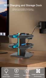 4 in 1 Charging Dock for Nintendo Switch 2 Joy-Con - Image 8