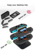 4 in 1 Charging Dock for Nintendo Switch 2 Joy-Con - Image 9