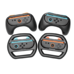 Racing Wheels & Hand Grips Combo Set for Nintendo Switch 2 Joy-Con