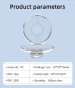 Clear Hard PC Protective Case for Pokémon GO Plus + - Image 16